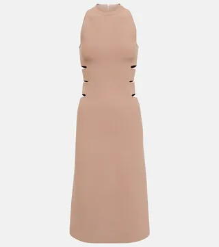 Cutout midi dress