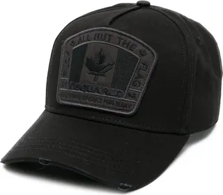 Embroidered-Logo Patch Baseball Cap
