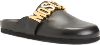 Made In Spain Leather Slip On Clogs