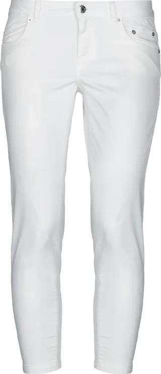 Cropped Pants White