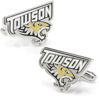NCAA Collegiate Towson University Tigers Cuff Links