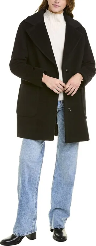 Cinzia Rocca Icons Wool & Cashmere-Blend Coat