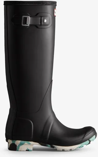 Women's Colour Splash Sole Tall Rain Boots