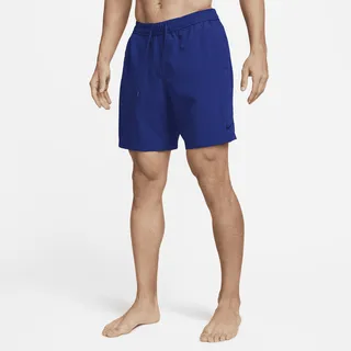 Nike Men's Form Dri-FIT 7" Unlined Versatile Shorts in Blue