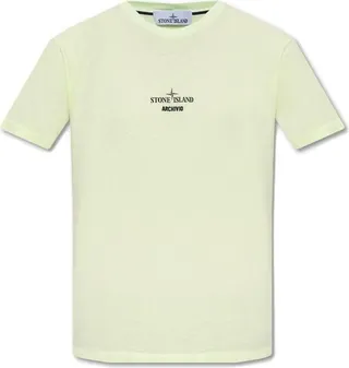 Stone Island Graphic-Printed Crewneck T-Shirt