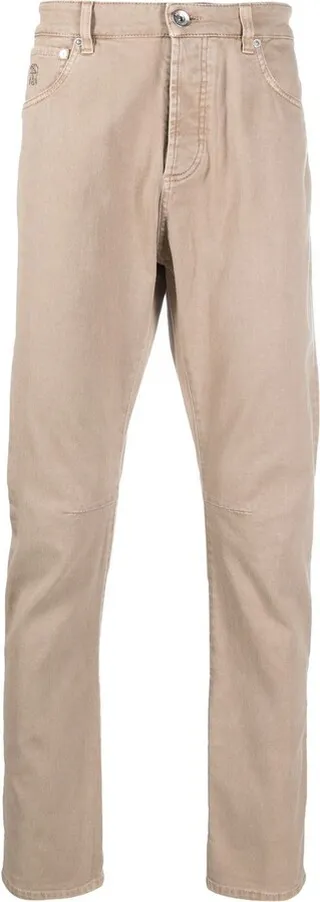 Straight-Leg Trousers