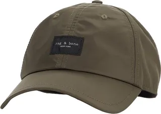 rag & bone Addison Baseball Cap (Olive Night) Caps