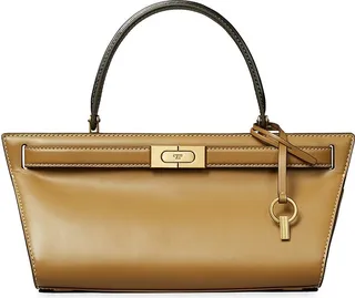 Lee Radziwill Leather Cat Eye Bag