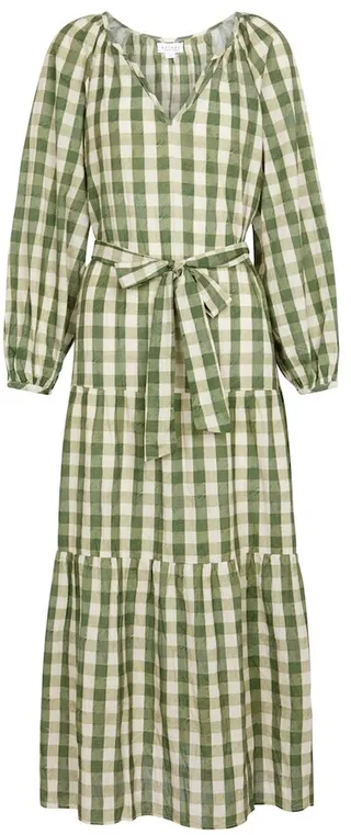 Trish cotton long-sleeved dress