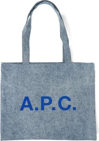 A.P.C. Logo-Print Tote Bag