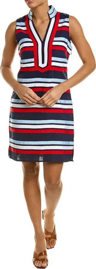 Sail to Sable Classic Linen-Blend Tunic