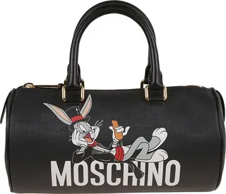 Moschino Bugs Bunny Printed Zipped Tote Bag