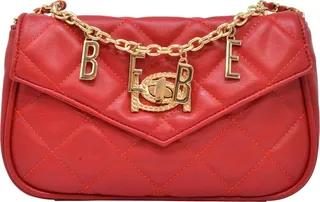 bebe Wyatt V-Flap Shoulder Bag