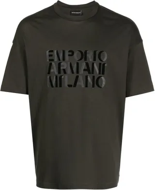 logo-print T-shirt