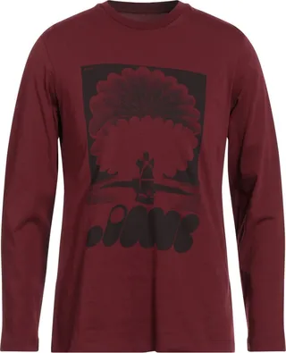 T-shirt Burgundy
