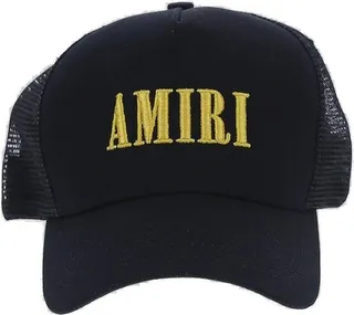 Amiri Logo-Embroidered Mesh-Panelled Baseball Cap