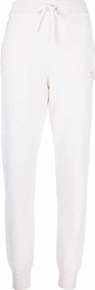 Drawstring Knitted Track Pants
