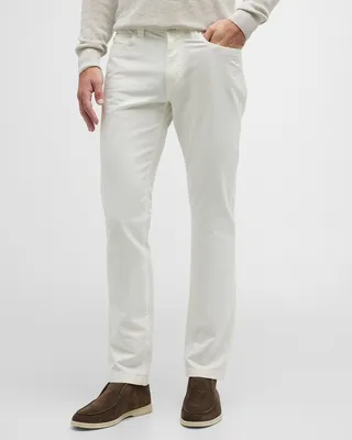Men's 5-Pocket Stretch-Cotton Pants