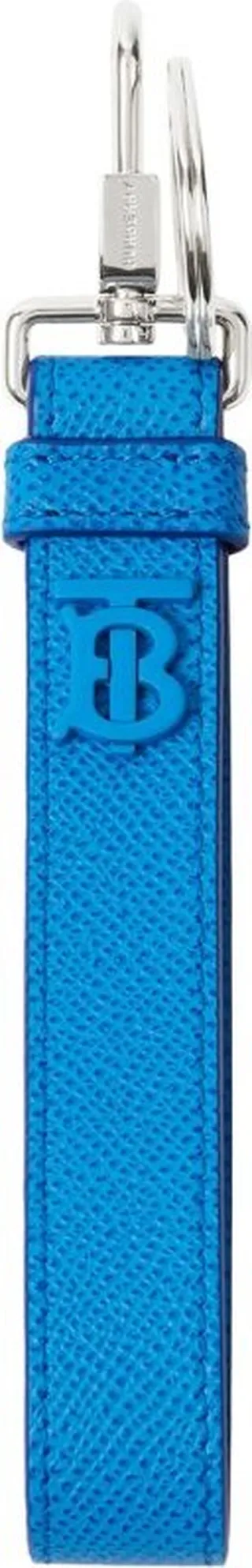 Burberry Leather Monogram Key Ring