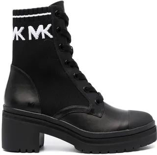 Lace-Up Heeled Boots