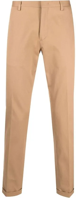 Slim-Cut Chino Trousers