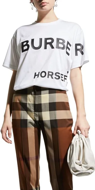 Carrick Horseferry Print Oversized T-Shirt