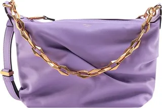 Jimmy Choo Padded Zipped Shoulder Bag