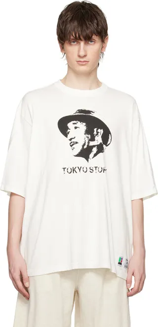 UNDERCOVER White Printed T-Shirt
