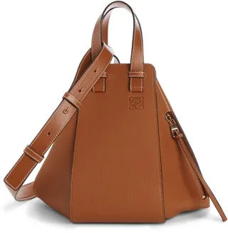 Small Hammock Leather Hobo Bag