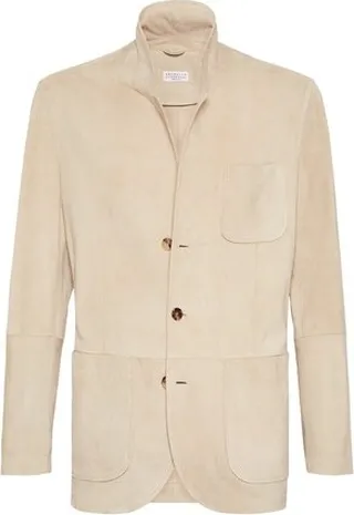 Suede outerwear