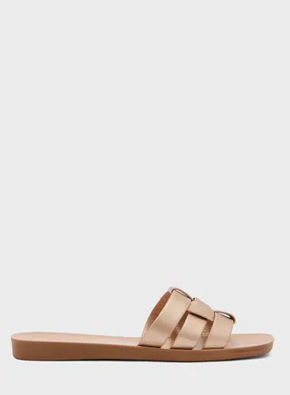 Open Toe Flat Sandals