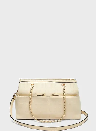 Chain Detailed Shoulder Bag