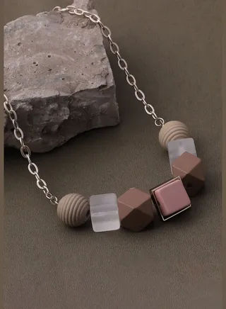 Silver Plated Designer Necklace