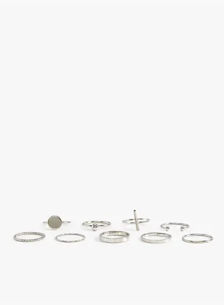 Ring Set 9 Pack Metal