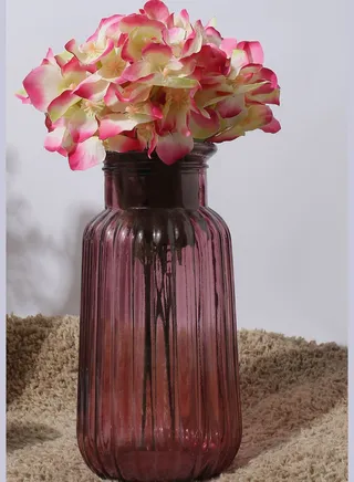 Decorative Hydrangea Faux Artificial Flower Bouqet