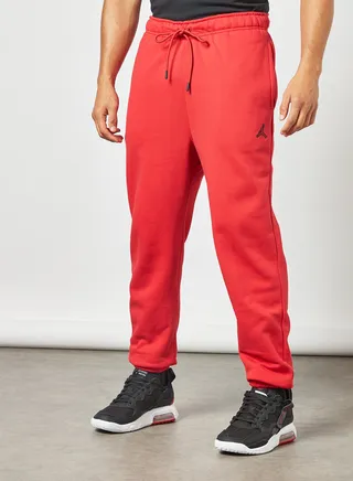 Jordan Essentials Fleece Sweatpants Red