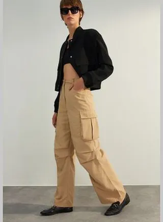MinkLimited Edition Woven Trousers TWOAW24PL00266