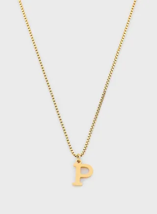 P-Letter Necklace
