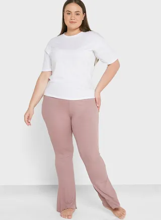 High Waist Flared Leggings