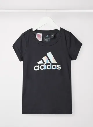 Girls Metallic Logo T-Shirt