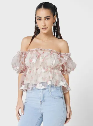 Cold Shoulder Top
