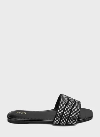 Open Toe Flat Sandals