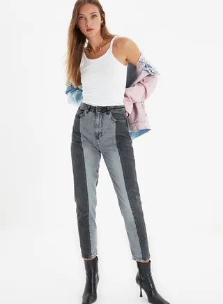 High Waist Mom Jeans