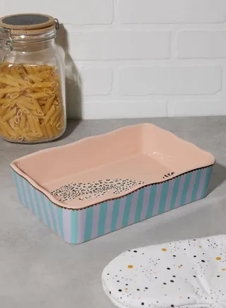 Yvonne Ellen Rectangular Roaster - Cheetah