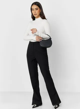 Ankle Grazer Pants