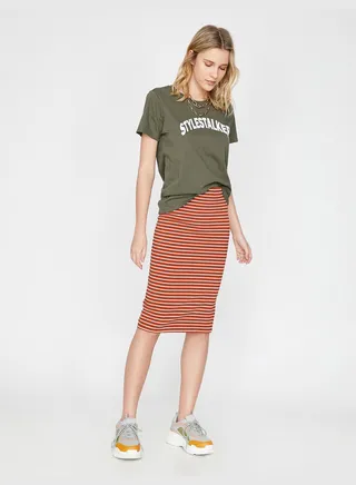 Striped Skirt