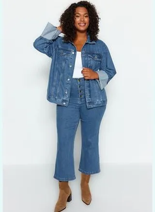 Blue Denim Jacket TBBAW24AG00007