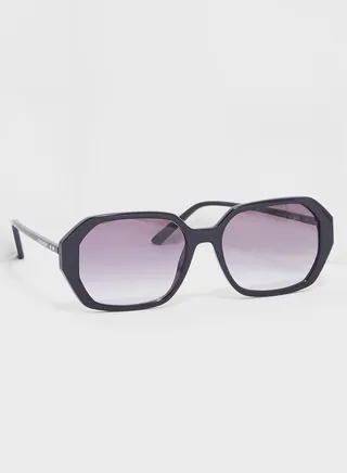 CK18535S Modified Rectangle Sunglasses