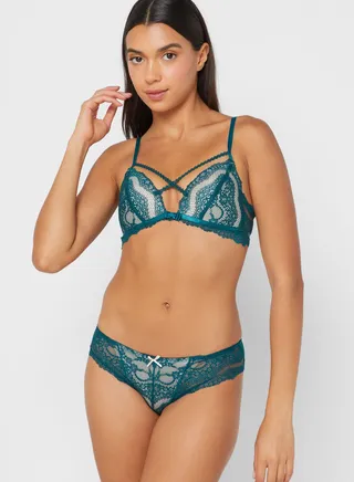 Lace Push Up Bra & Brief