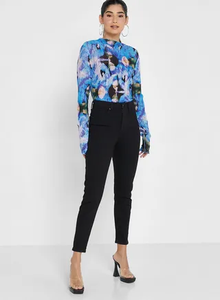 High Waist Skinny Jeans